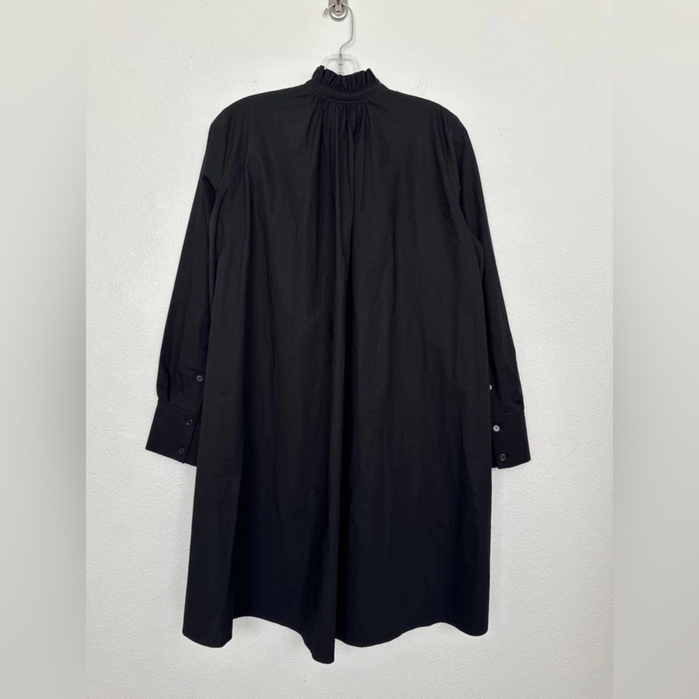 COS Ruffled-Collar Mini Shirt Dress - Tunic Style - Picture 6 of 11